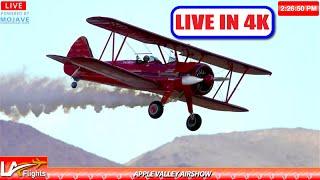 4K LIVE Apple Valley Airshow LIVE | KAPV LIVE PLANE SPOTTING