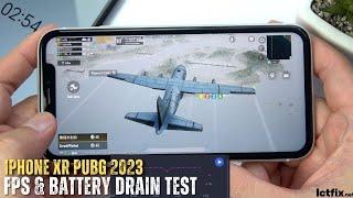 iPhone XR PUBG Mobile Gaming test 2023