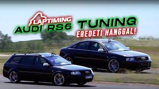 Audi RS6 tuning EREDETI HANGGAL! (Laptiming Originals)