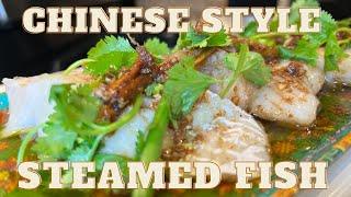 STEAMED FISH CHINESE STYLE