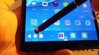 How to change navigation screen with buttons, gestures or productivity mode on Lenovo Smart Tab M8