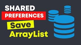 How to Save ArrayList in Shared Preferences | SharedPreferences store Array or ArrayList Android