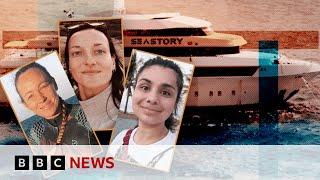 Red Sea dive-boat survivors tell of terrifying escape and being trapped for hours | BBC News