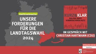 Kurz&Klar mit Christian Hartmann (CDU)