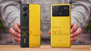 Poco X7 Pro Vs Poco X6 Pro || Full Comparison  Which one is Better?