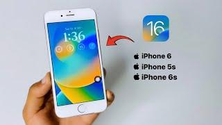 How to update iOS 12.5.7 to 16 or 15|| How to install ios 16 on iPhone 5s,6,6s