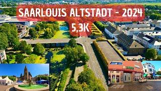 SAARLOUIS - Germany Altstadt 5,3 K - Walking Tour 2024 - City walk - Saarlouis Saarland