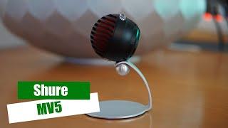 Shure MV5 als Podcaster Mikrofon