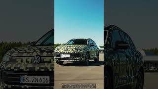 New Volkswagen Tiguan - Exclusive Preview. Camouflaged near-production concept car.