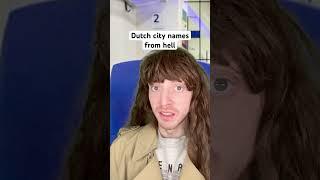 Dutch city names from hell  #dutch #denbosch #placename #pronunciation #expatlife