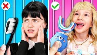 Reiche Mom vs. Arme Mom im Knast - Wednesday vs. Barbie Eltern-Hacks von Gotcha!