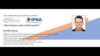 IPNA Research Webinar Series No-2: Pre-Congress IPNA 2025 : Dr. Peter Nourse :Series-134