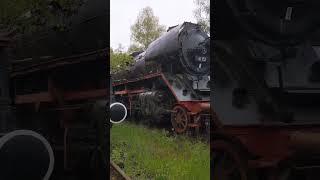 Old Locomotive Steam Train Graveyard | Kuburan Kereta Uap #shorts