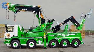 The Most Advanced Tow Trucks you have to see ▶  Knuckle Boom Cranes