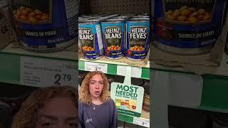 An Ontario Sobeys sign about 'most needed' food bank items has people upset #ontario #sobeys #food