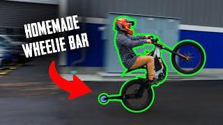 Can a Homemade Wheelie Bar Help Us Wheelie Like a Pro?