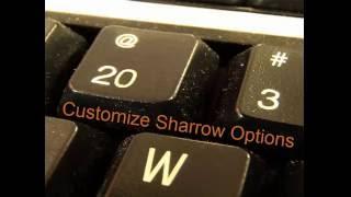 Customize Sharrow Options on an iPad