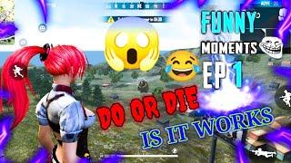 Airdrop Vs chrono ability free fire | funny experiment | bimasakti tower challenge | funny video ff