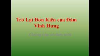 Trở Lại Đơn Kiện của Đàm Vĩnh Hưng