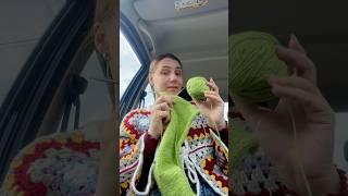 Яркий кардиган спицами #knitting #вязание #пряжа #кардиган