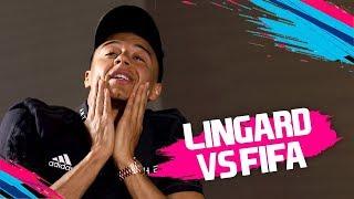 Jesse Lingard is FURIOUS with his strength on FIFA! | Jesse Lingard vs FIFA 19 