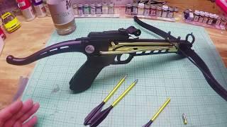 Cobra 80lb Crossbow pistol updated review $30 ebay crossbow pistol