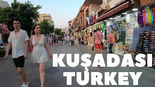 Kuşadası Summer 2023 Walking Tour | 4k UHD 60fps