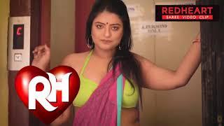 Redheart Saree Lover # Sneha Mukherjee in Purple Print Saree Photoshoot Full HD 1080p | Saree Lover