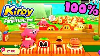 All Minigames!  Kirby and the Forgotten Land  100% Walkthrough