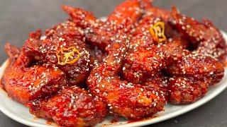 কোরিয়ান নাগা চিকেন উইংস | Korean Naga Chicken Wings | Crispy Chicken Fry | Korean Fried Chicken