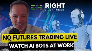 LIVE Prop Trading The Futures Markets Leveraging The AI Auto Trader