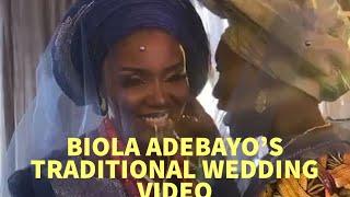 EMOTIONAL MOMENTS FROM BIOLA ADEBAYO’S traditional wedding