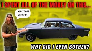 When "Just Get It Running" Isn't Good Enough! Why I Went BIG On The 55 Chevy Two-Door big block!