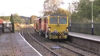 The Bouncing Tamper train Colas Rail DR 73942 Nov 5th 2021