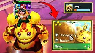 New Set 12 Nunu Hero Augment... INFINITE HP INFINITE DMG ft 8 Bastion