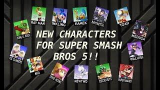 Super Smash Bros 5 SWITCH Character Roster [SSB5] - Mloi3