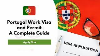 Portugal Work Visa 2023: Online Registration & Requirements Guide #portugalworkvisa #workinportugal