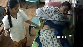 Injection Video Girl Crying Back Side  painful new video in hospital | real Injection video vlog