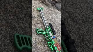 Multifunctional hunting slingshot catapult.Super mechanical slingshot rifle.