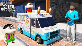 Franklin & Shinchan Buy Mini Toy RC IceCream Van Car in Gta 5 | Gta V Gameplay