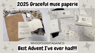 Graceful Muse Paperie 2025 advent