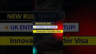 Move to UK in 2025 with Innovator Founder Visa | New Rules Explained