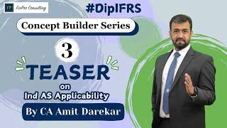 5. Teaser on  Ind AS Applicability by CA Amit Darekar | Concept Builder Series