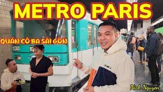 TRẢI NGHIỆM METRO PARIS, KHÁM PHÁ QUÁN CÔ BA SAIGON VỚI CÔ CHỦ GỐC MIỀN TÂY THẬT THÀ DỄ THƯƠNG