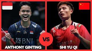 Shi Yu Qi(CHN) vs Anthony Ginting(INA) Badminton Match Highlights | Revisit World Championships 2022