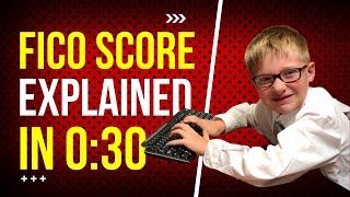 What makes a FICO Score? 30 Seconds with Jaxon Faber