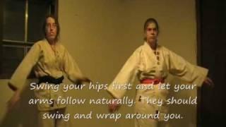 Becca and Melinda showing Udefuri Undo