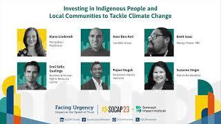 SOCAP23 - Investing in Indigenous People and Local Communities to Tackle Climate Change