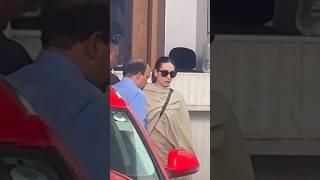 Karishma Kapoor And Family Members Return Mumbai Spotted At Private Airport