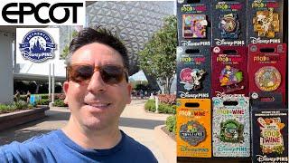 EPCOT FOOD & WINE FESTIVAL 2024 DISNEY PINS!